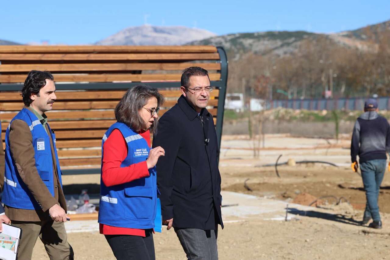 Yılmaz "Cengiz Bektaş Kent Belleği Yanı Parkı 29 Aralık’ta Açılıyor" 2